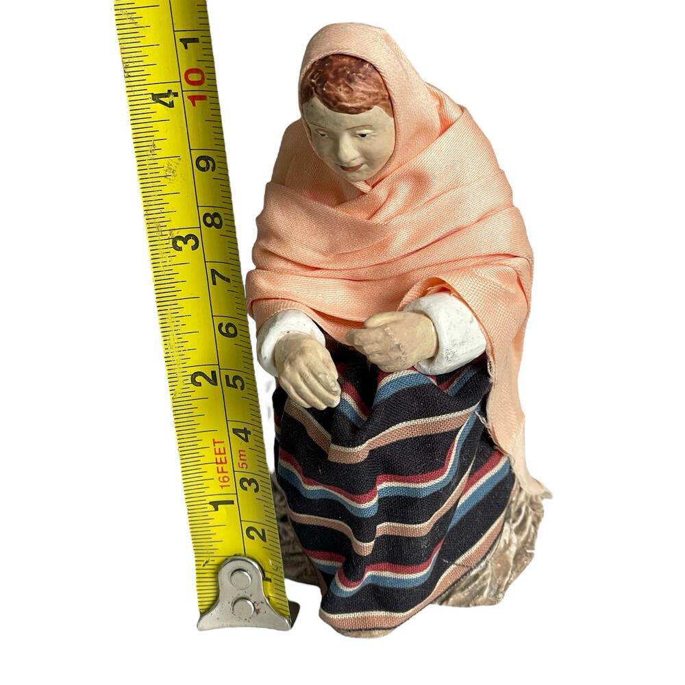 Hestia Nativity Mary Figure Vintage 1993 Companions Collection Handmade